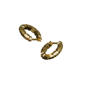 Brinco Escudo Dourado