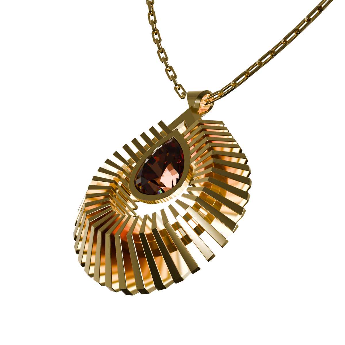 Pingente Coração do Brasil